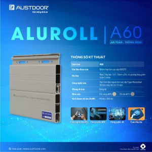 Cửa cuốn khe thoáng thế hệ mới | ALUROLL A