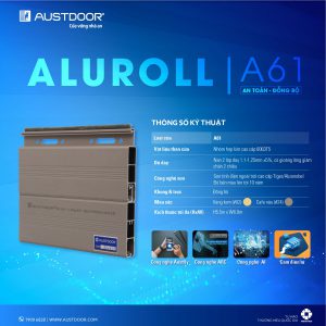 Cửa cuốn khe thoáng thế hệ mới | ALUROLL A