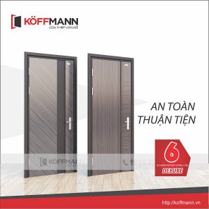 CỬA THÉP VÂN GỖ DELUXE